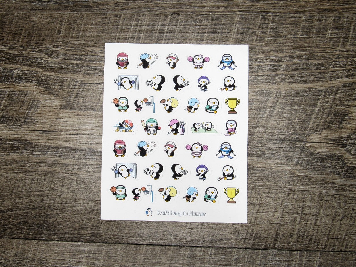 Petey Penguin Sports Mix