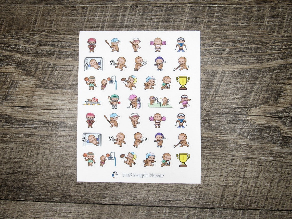 Seth the Sloth Sports Mix