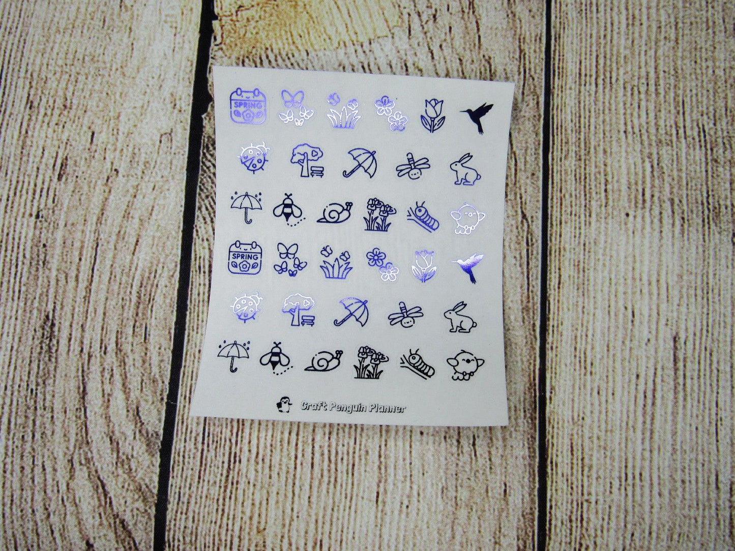 FOILED Spring Mix Stickers