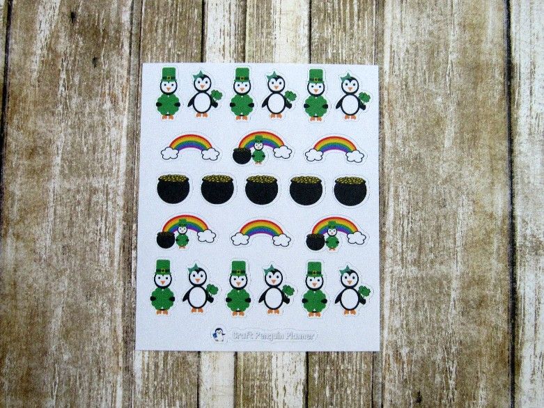 St. Patrick's Waddles & Snowflake