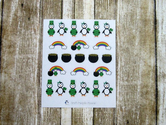 St. Patrick's Waddles & Snowflake