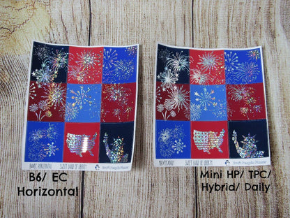 Sweet Land of Liberty FOILED Weekly, CHOOSE YOUR KIT