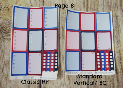 Sweet Land of Liberty FOILED Weekly, CHOOSE YOUR KIT