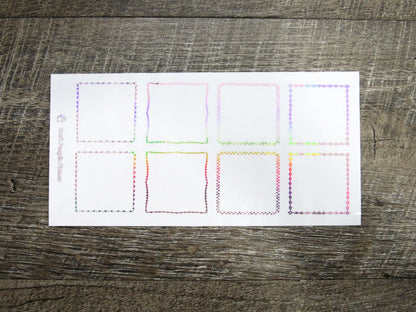 Mixed Heart Frame Overlays