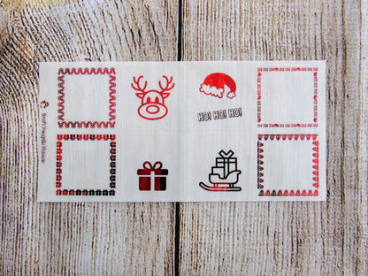 Santa's Sleigh Overlays