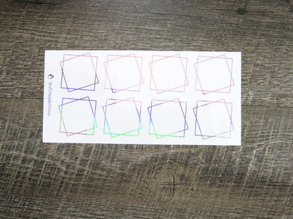 Tilted Double Frame Overlays