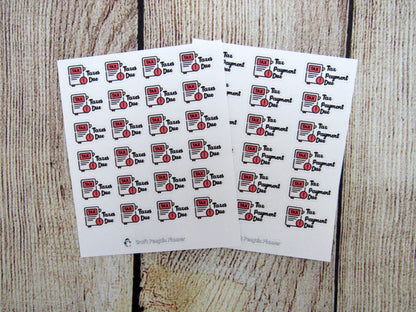 Taxes Due Sticker