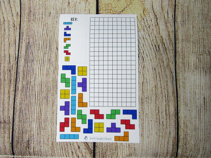 Tetris Game Style Tracker