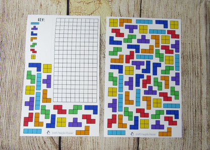 Tetris Game Style Tracker