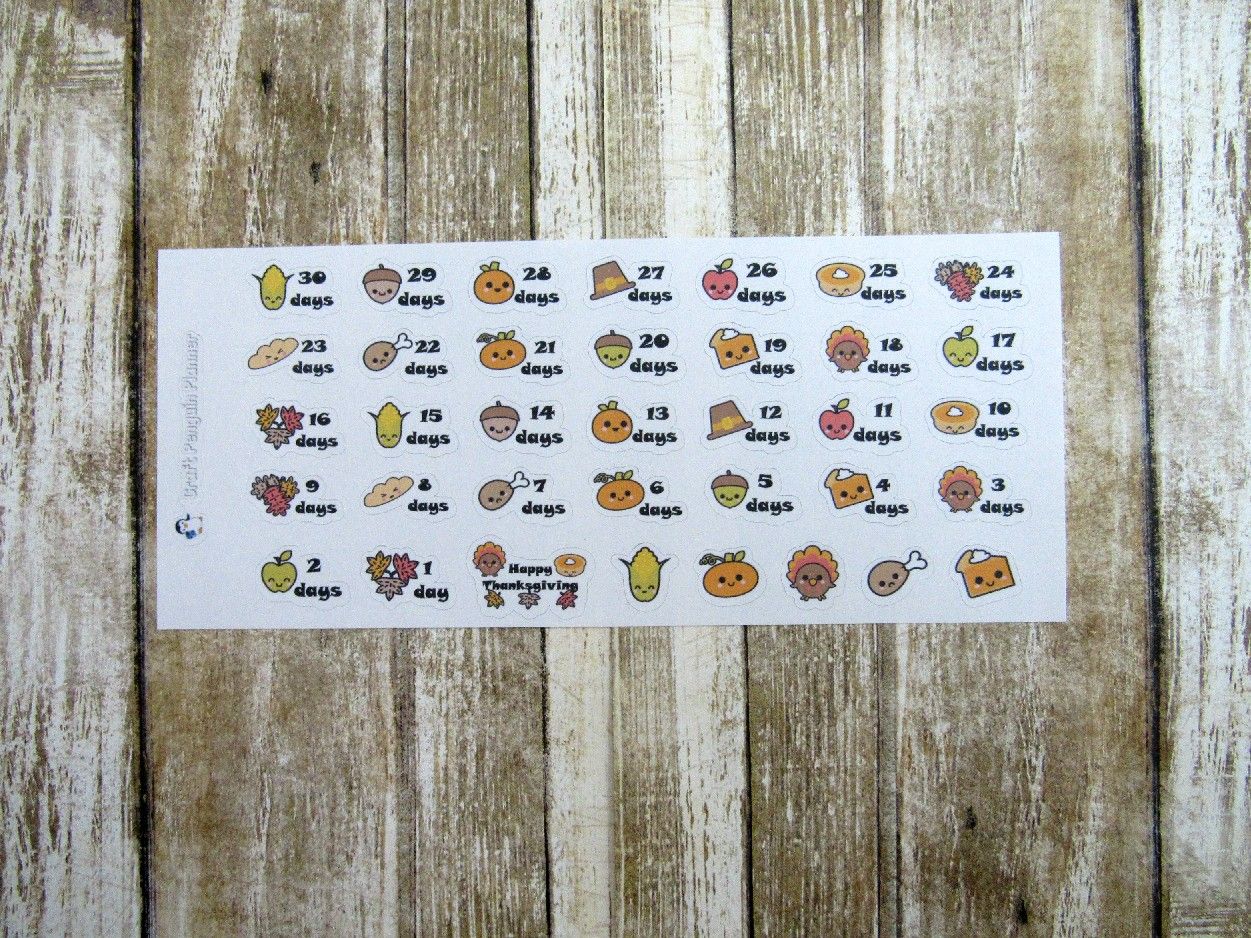 Thanksgiving Countdown