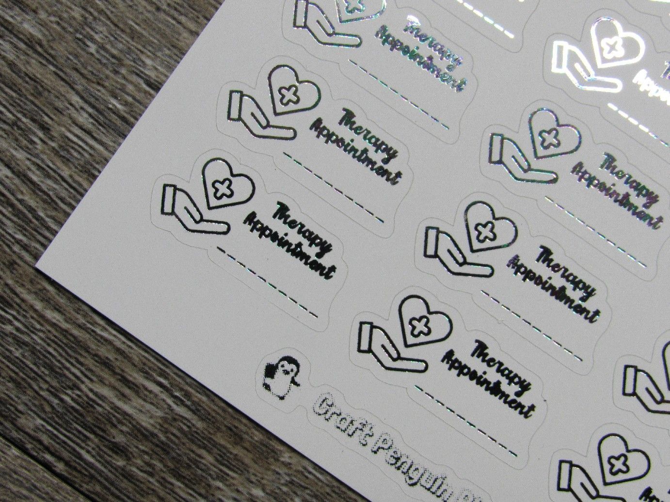 Therapy Appointment Sticker