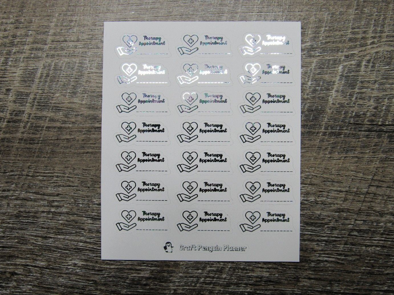 Therapy Appointment Sticker