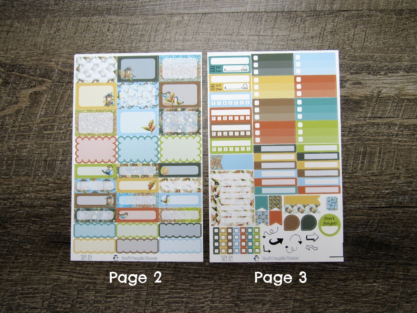 They Fly Weekly, CHOOSE YOUR KIT