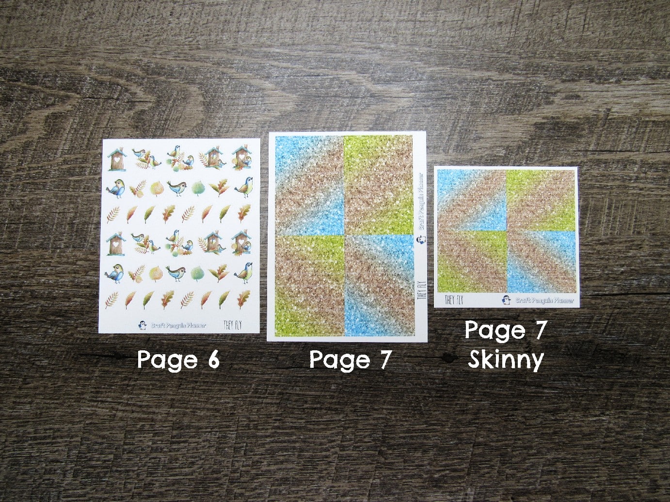 They Fly Weekly, CHOOSE YOUR KIT