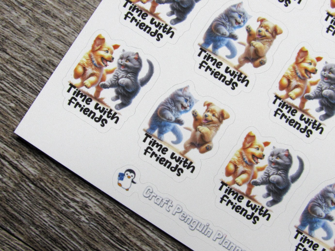 Time With Friends Stickers