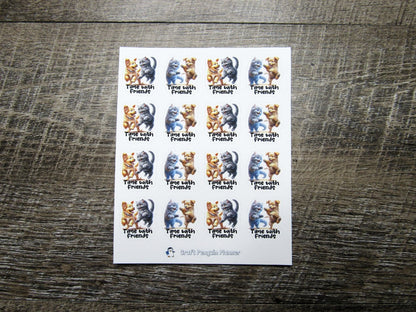 Time With Friends Stickers