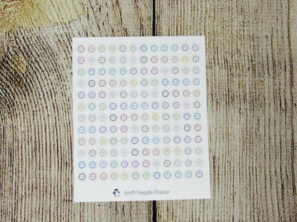 Tiny Clock Stickers