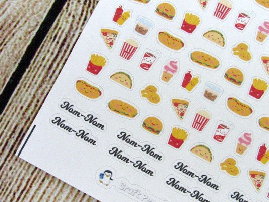 TINY Fast food mixed sheet