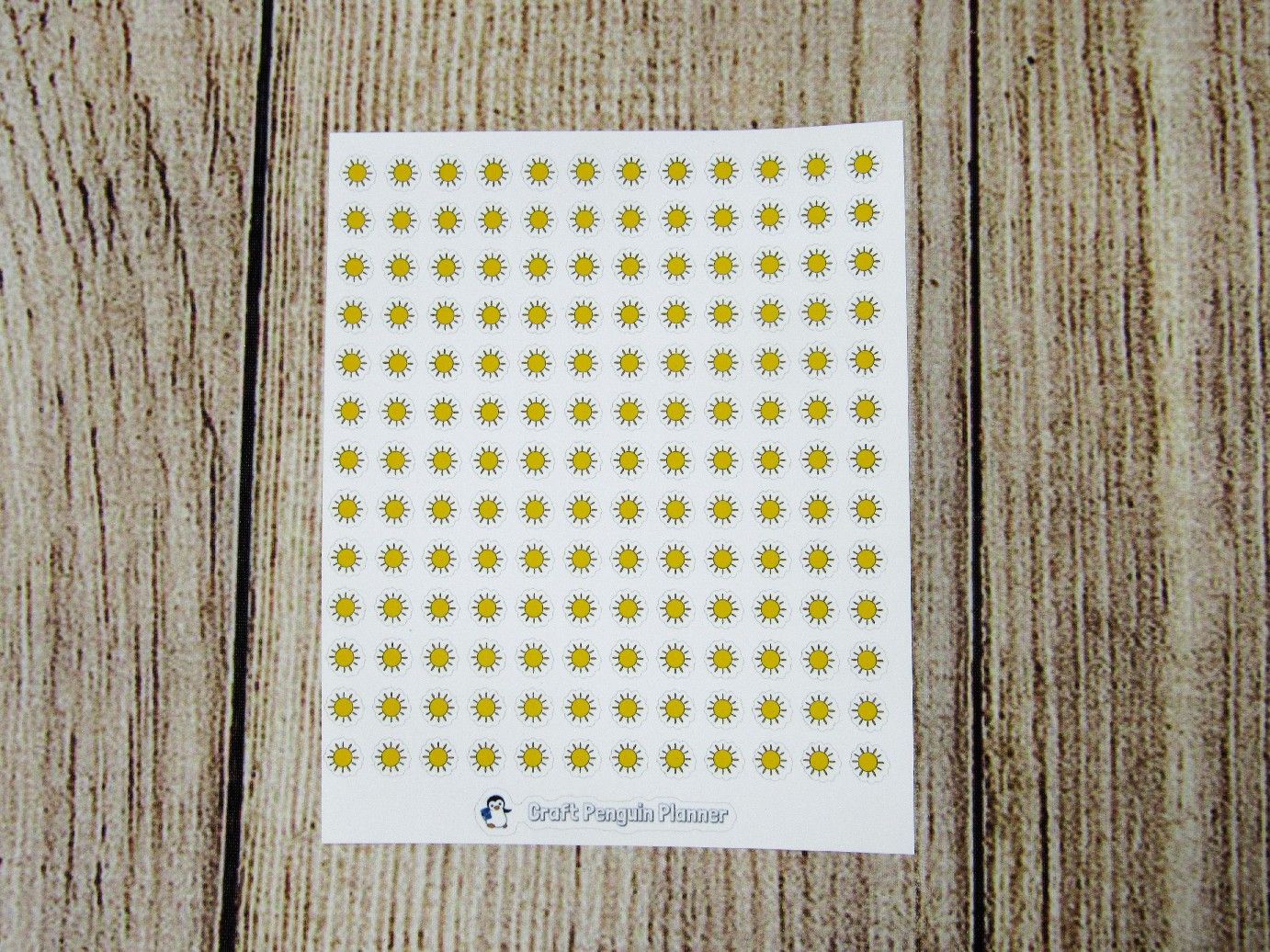 Tiny Hand Drawn Weather Stickers