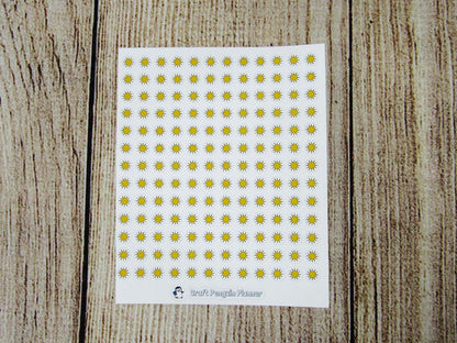 Tiny Hand Drawn Weather Stickers