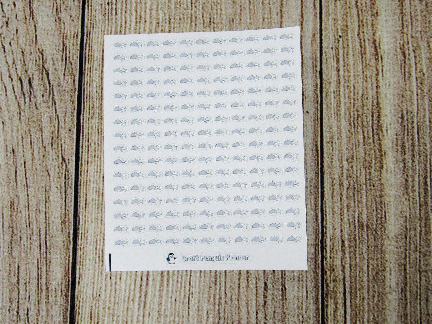 Tiny Hand Drawn Weather Stickers