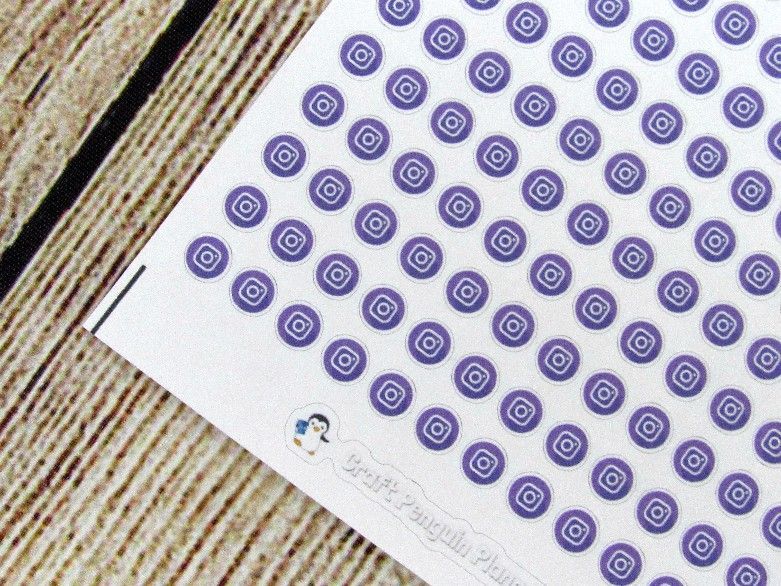 Tiny Social Media Icon stickers