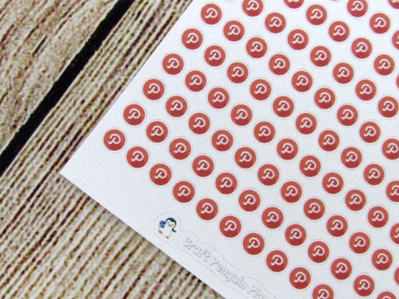 Tiny Social Media Icon stickers