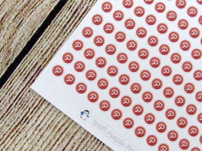 Tiny Social Media Icon stickers