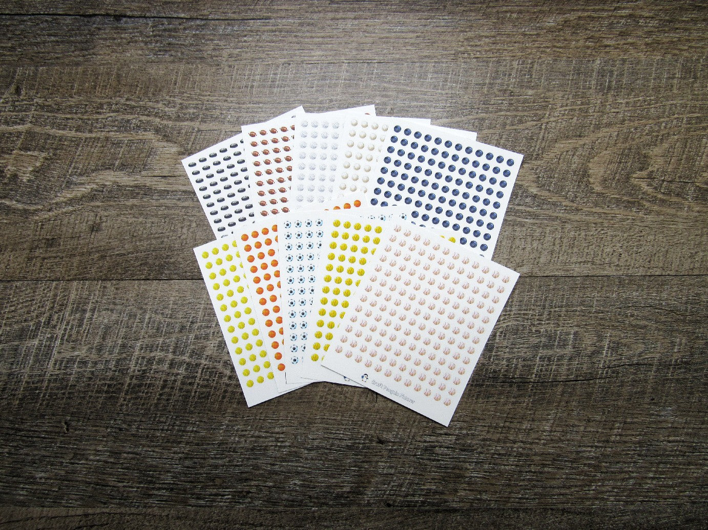 TINY Sports Ball Stickers