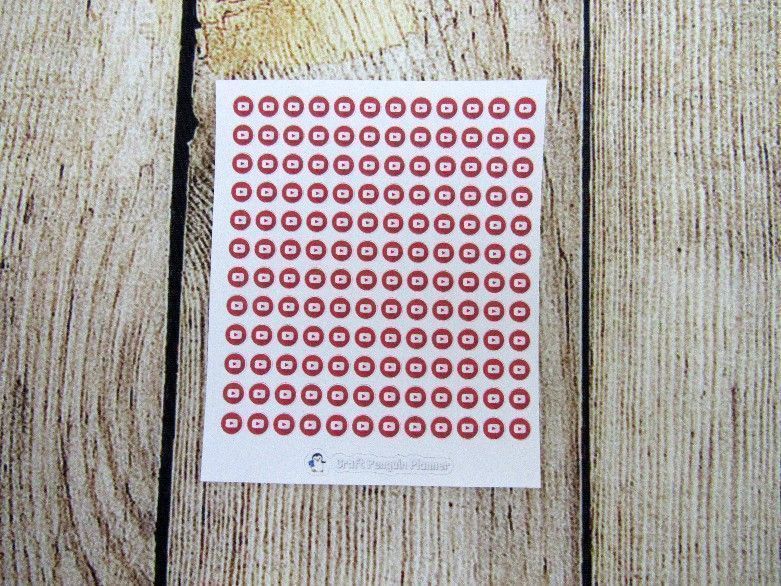 Tiny Social Media Icon stickers