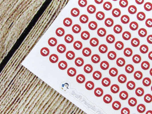 Tiny Social Media Icon stickers