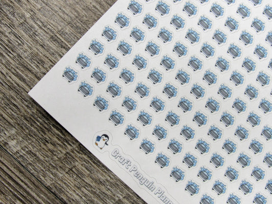 Tiny Car Wash Stickers