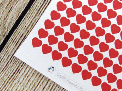 Tiny Heart Stickers