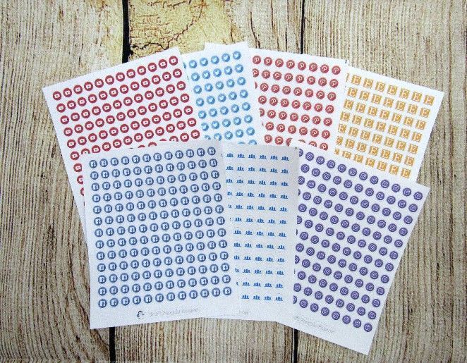 Tiny Social Media Icon stickers