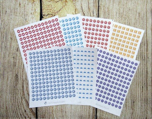 Tiny Social Media Icon stickers