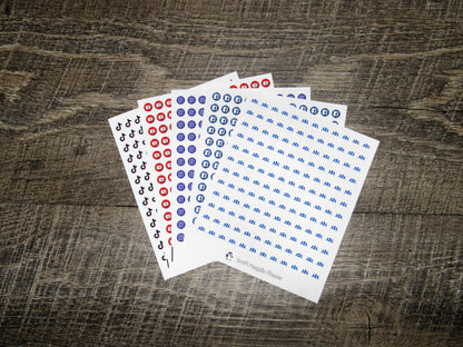 Tiny Social Media Icon stickers