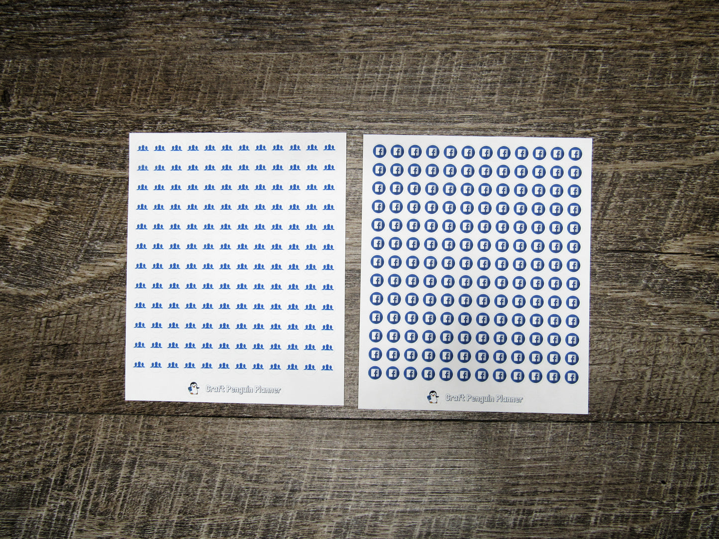 Tiny Social Media Icon stickers