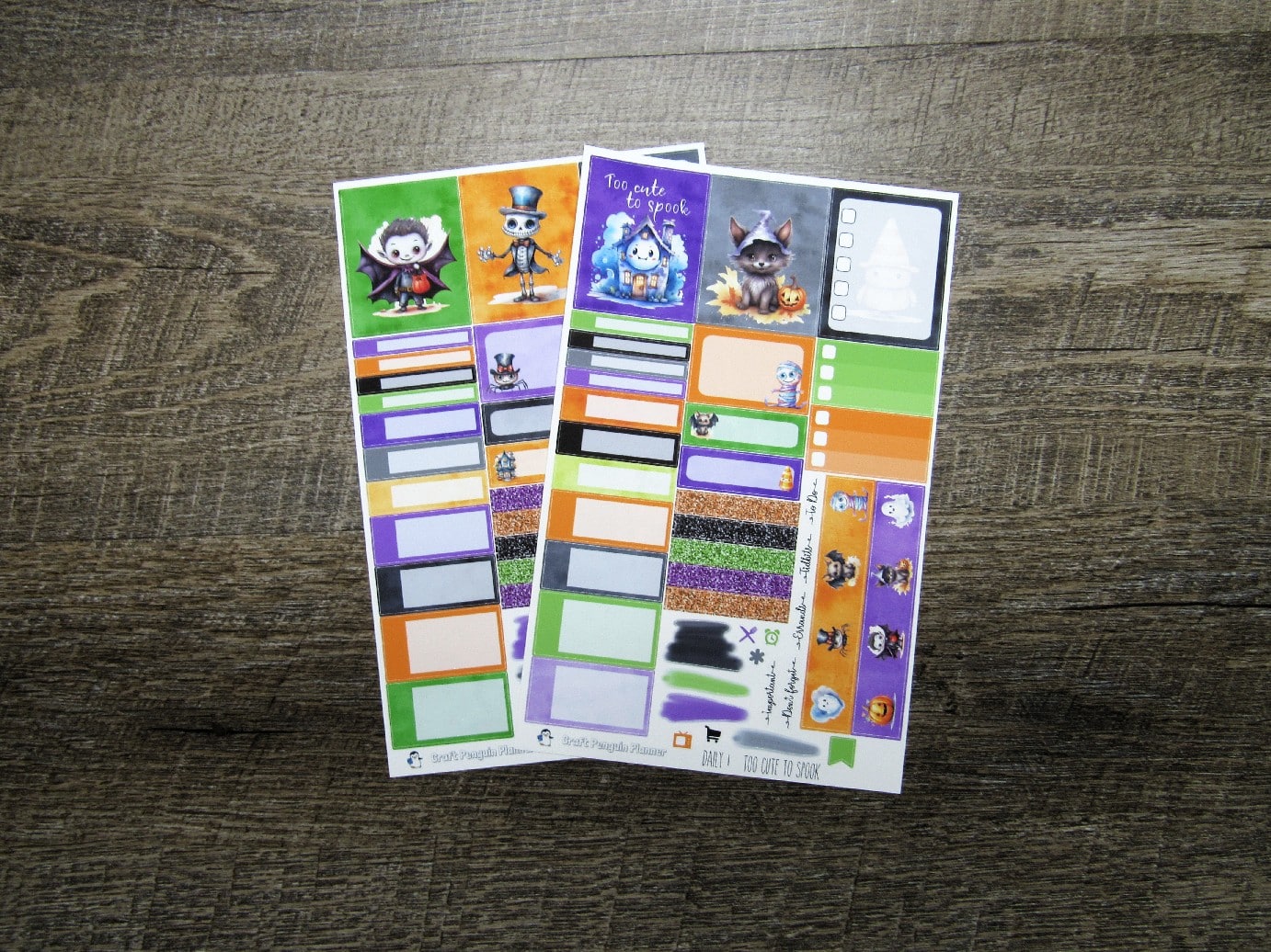 Too Cute To Spook DAILY kit