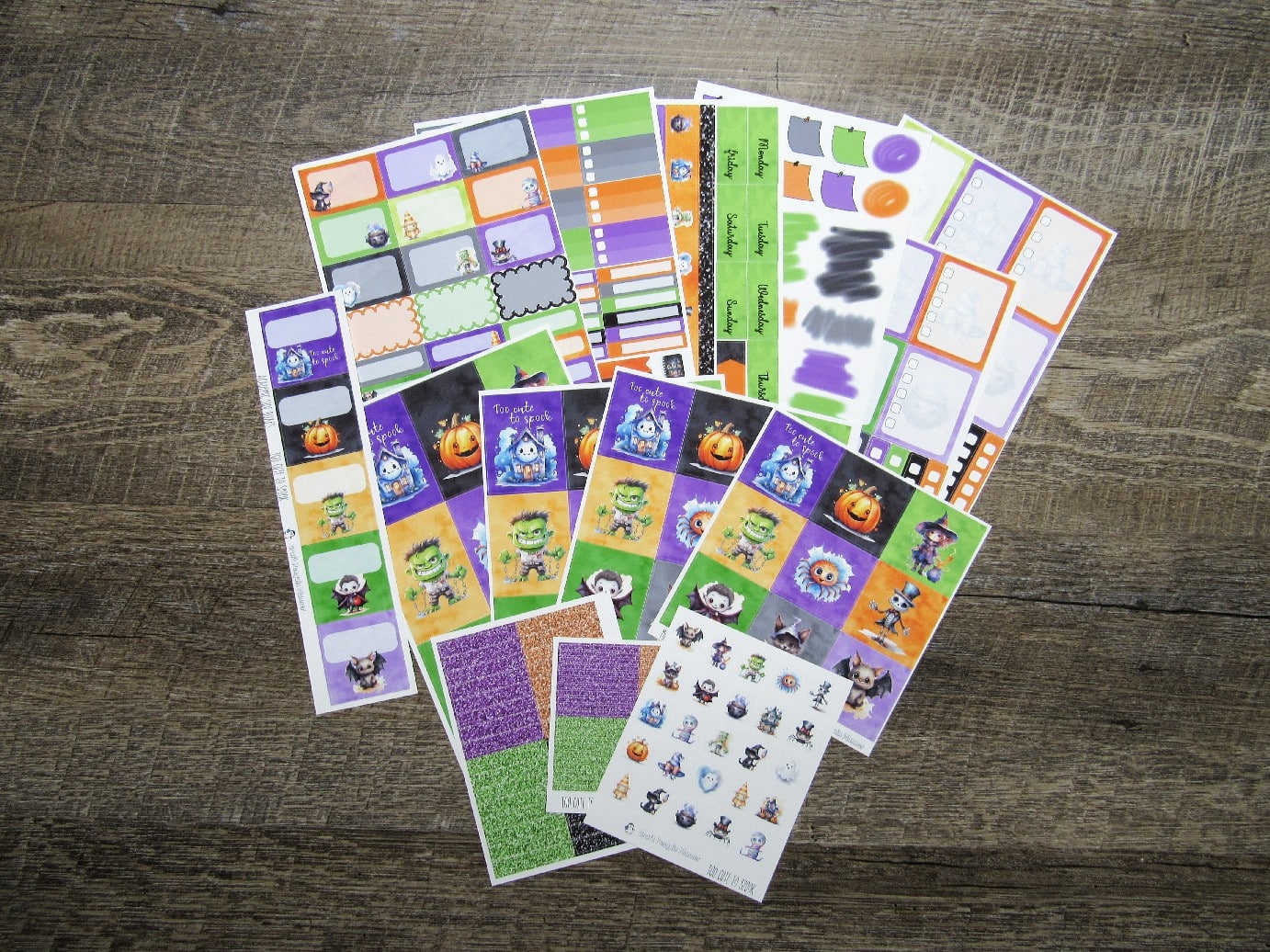 Too Cute To Spook Weekly, CHOOSE YOUR KIT