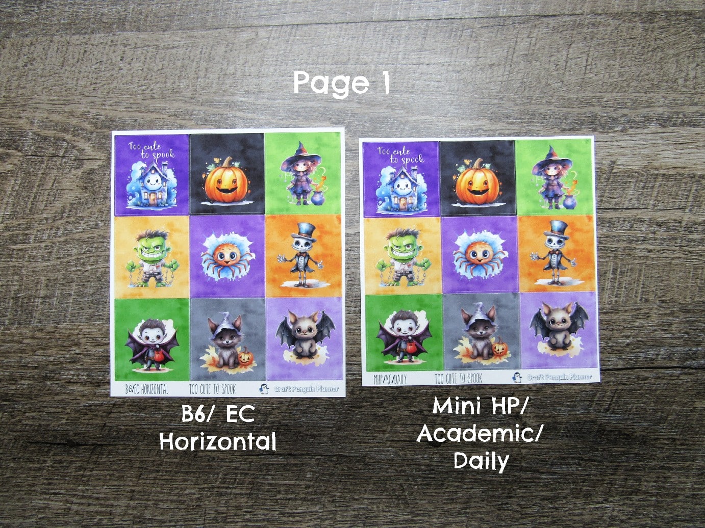 Too Cute To Spook Weekly, CHOOSE YOUR KIT