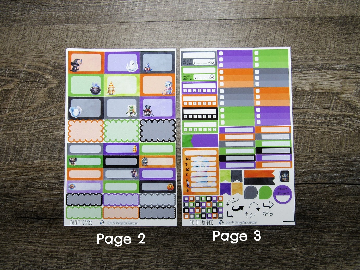 Too Cute To Spook Weekly, CHOOSE YOUR KIT