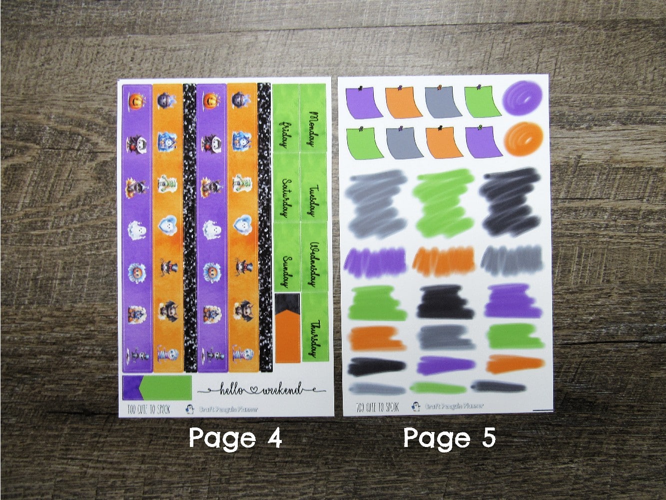 Too Cute To Spook Weekly, CHOOSE YOUR KIT