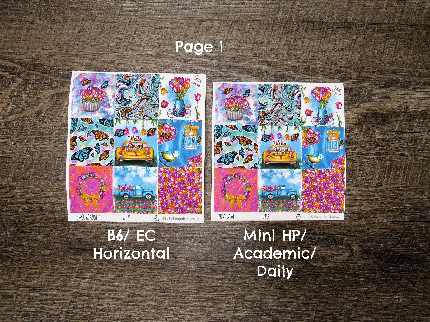 Tulips Weekly, CHOOSE YOUR KIT