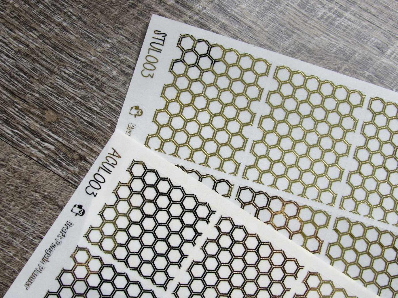 Foil Underlays Pattern UL003