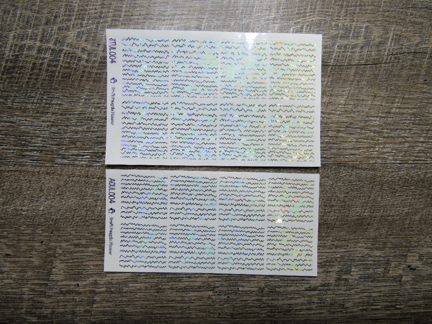 Foil Underlays Pattern UL004