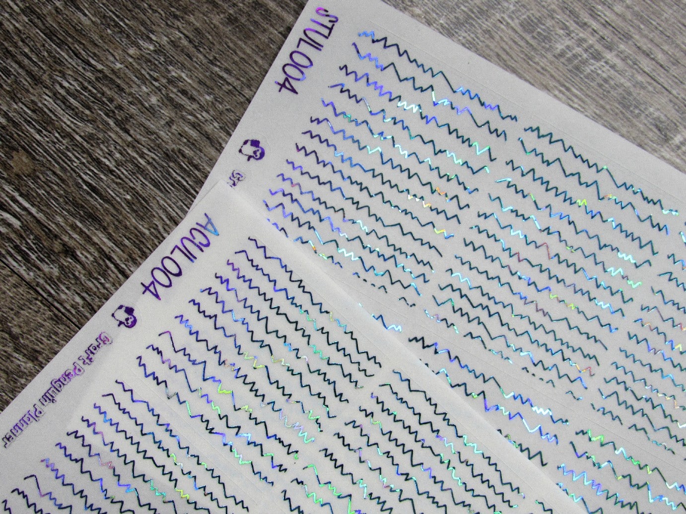 Foil Underlays Pattern UL004