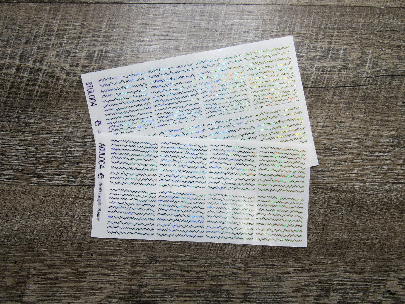 Foil Underlays Pattern UL004