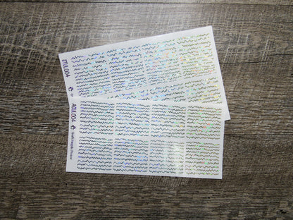 Foil Underlays Pattern UL004