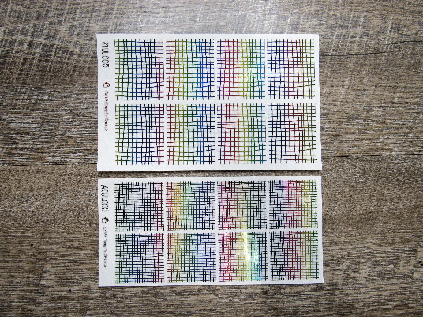 Foil Underlays Pattern UL005