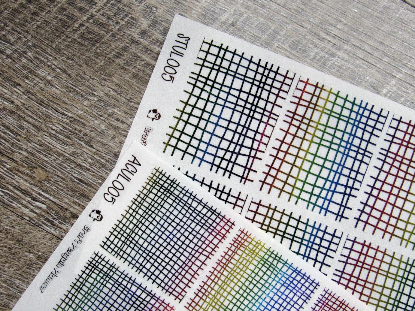 Foil Underlays Pattern UL005